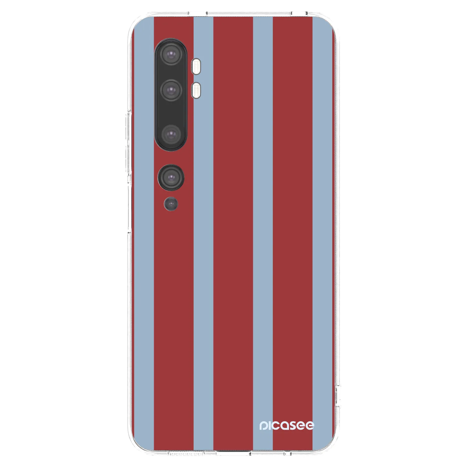 Picasee silikonowe przeźroczyste etui na Xiaomi Mi Note 10 (Pro) - Lounge pass