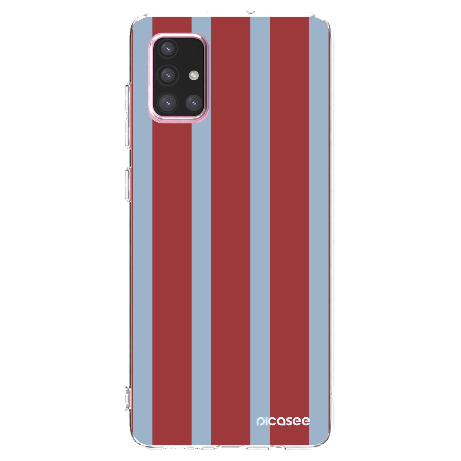 Picasee silikonowe przeźroczyste etui na Samsung Galaxy A71 A715F - Lounge pass