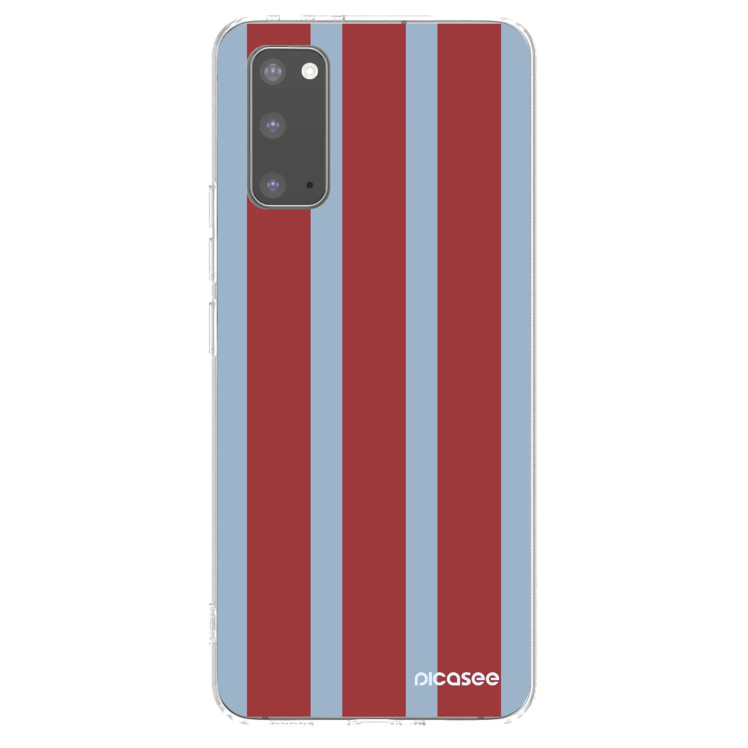 Picasee silikonowe przeźroczyste etui na Samsung Galaxy S20 G980F - Lounge pass