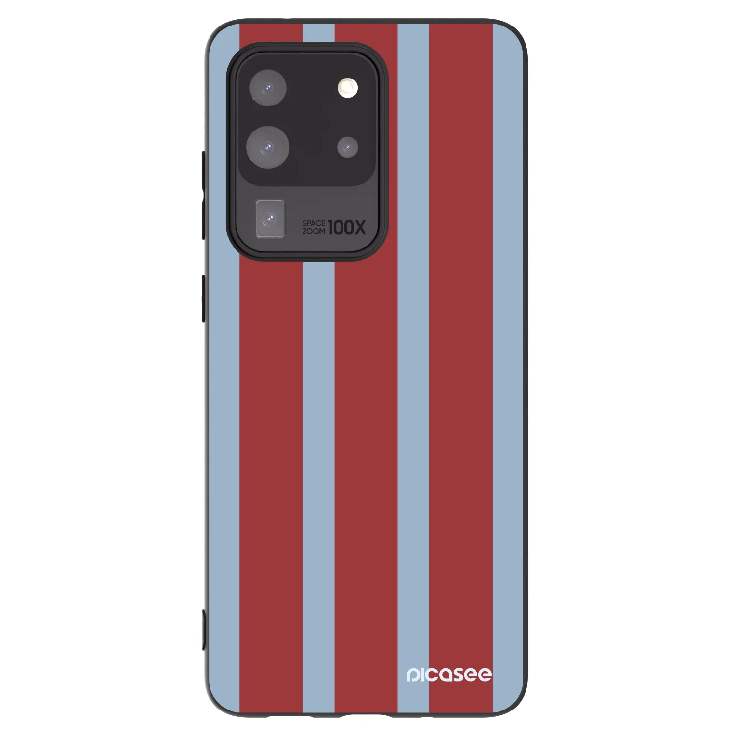 Picasee silikonowe czarne etui na Samsung Galaxy S20 Ultra 5G G988F - Lounge pass