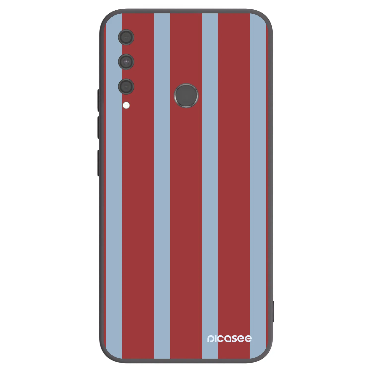 Picasee silikonowe czarne etui na Huawei P40 Lite E - Lounge pass