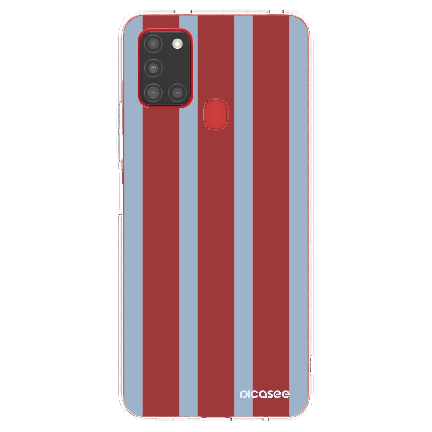 Picasee silikonowe przeźroczyste etui na Samsung Galaxy A21s - Lounge pass