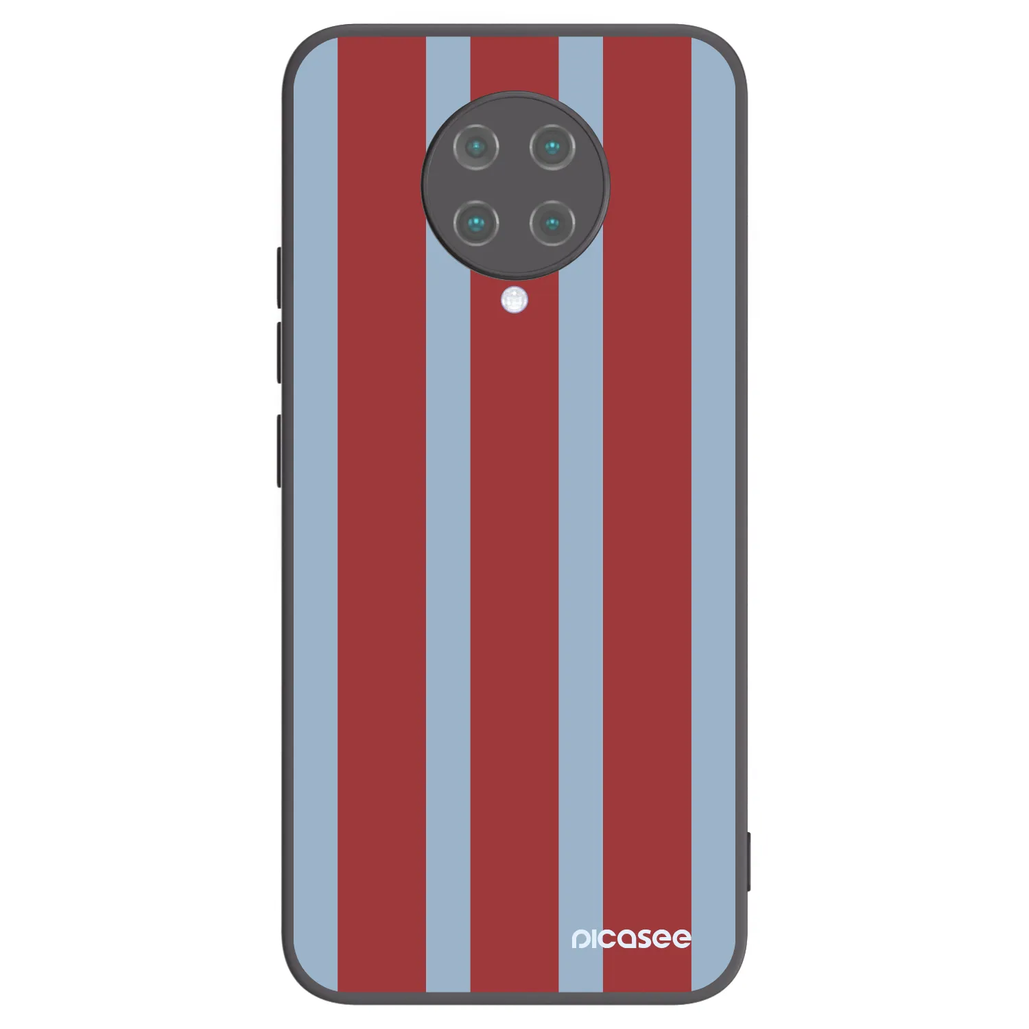 Picasee silikonowe czarne etui na Xiaomi Poco F2 Pro - Lounge pass