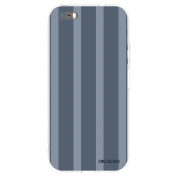 Picasee silikonowe przeźroczyste etui na Apple iPhone 5/5S/SE - Midnight lounge