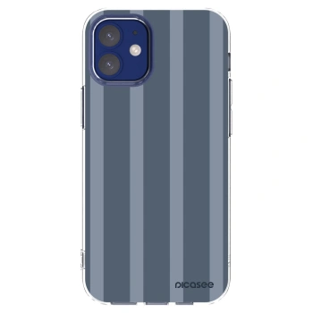 Picasee silikonowe przeźroczyste etui na Apple iPhone 12 mini - Midnight lounge