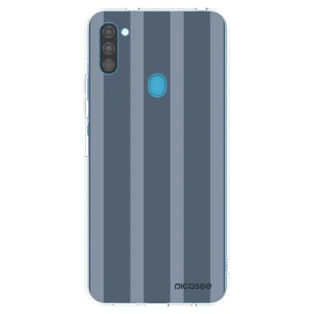 Picasee silikonowe przeźroczyste etui na Samsung Galaxy M11 - Midnight lounge