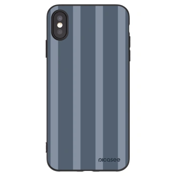 Picasee silikonowe czarne etui na Apple iPhone XS Max - Midnight lounge