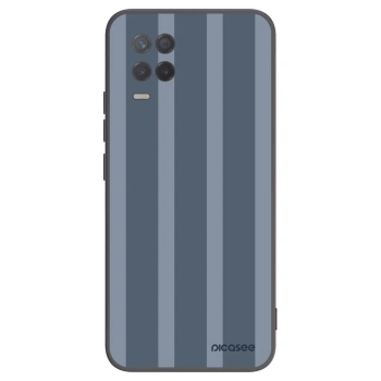 Picasee silikonowe czarne etui na Realme 8 5G - Midnight lounge