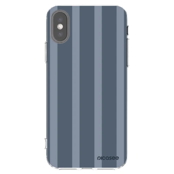 Picasee silikonowe przeźroczyste etui na Apple iPhone X/XS - Midnight lounge