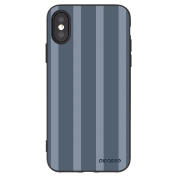 Picasee silikonowe czarne etui na Apple iPhone X/XS - Midnight lounge