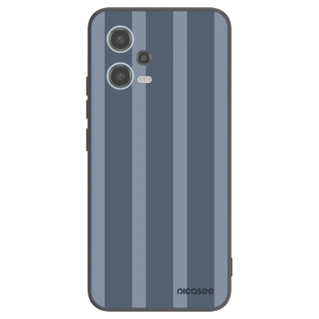 Picasee silikonowe czarne etui na Xiaomi Redmi Note 12 5G - Midnight lounge