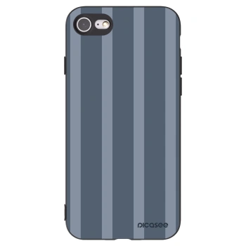 Picasee silikonowe czarne etui na Apple iPhone 8 - Midnight lounge