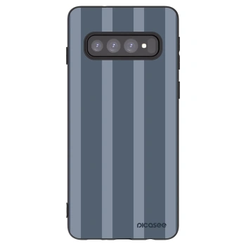 Picasee silikonowe czarne etui na Samsung Galaxy S10 G973 - Midnight lounge