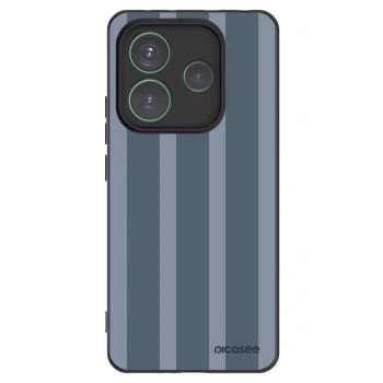 Picasee silikonowe czarne etui na Xiaomi Redmi Note 14 5G - Midnight lounge