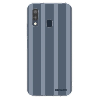 Picasee silikonowe przeźroczyste etui na Samsung Galaxy A40 A405F - Midnight lounge
