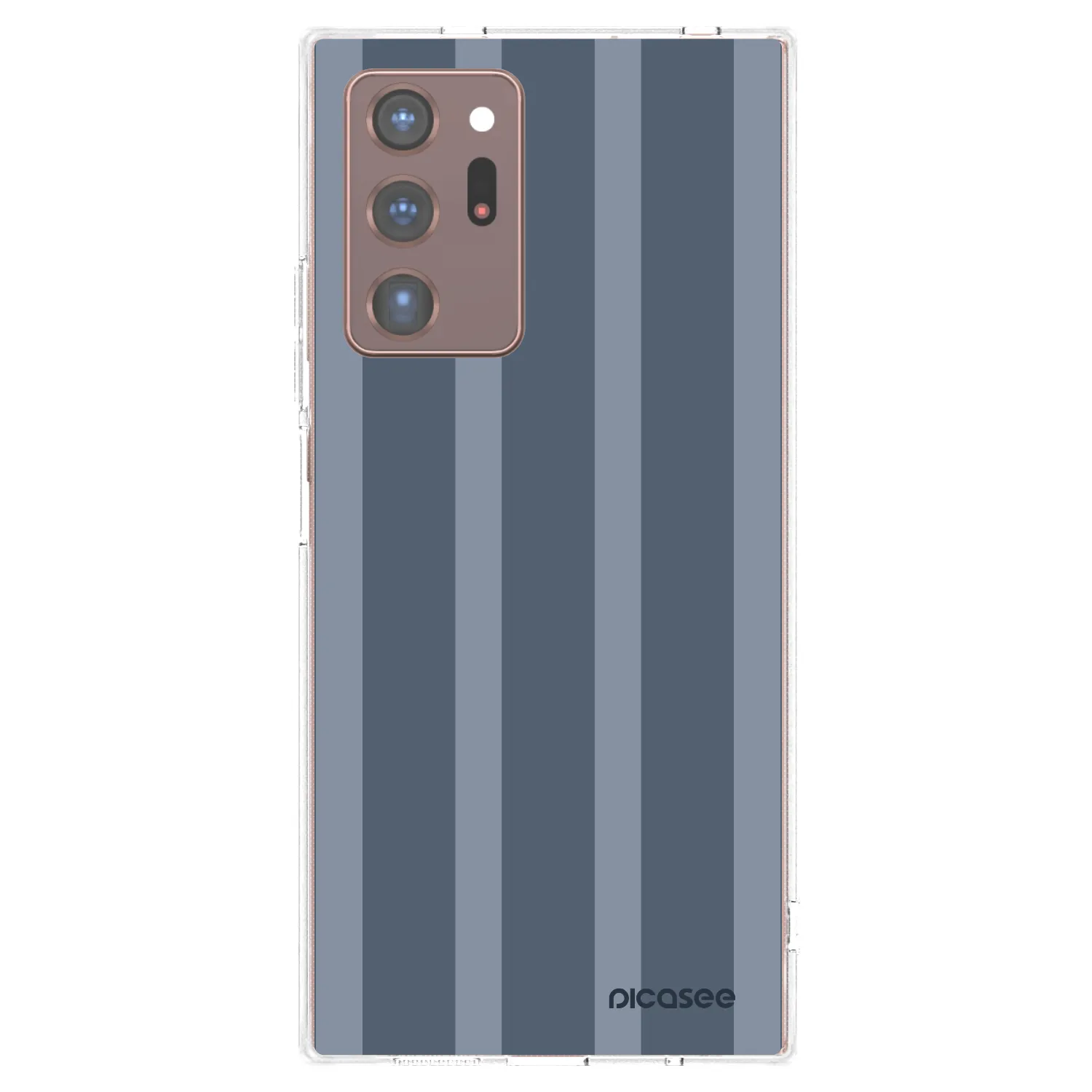 Picasee silikonowe przeźroczyste etui na Samsung Galaxy Note 20 Ultra - Midnight lounge