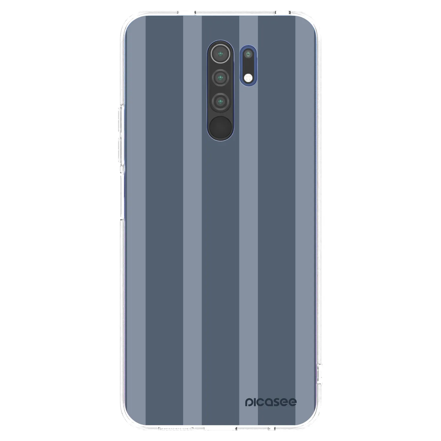 Picasee silikonowe przeźroczyste etui na Xiaomi Redmi 9 - Midnight lounge