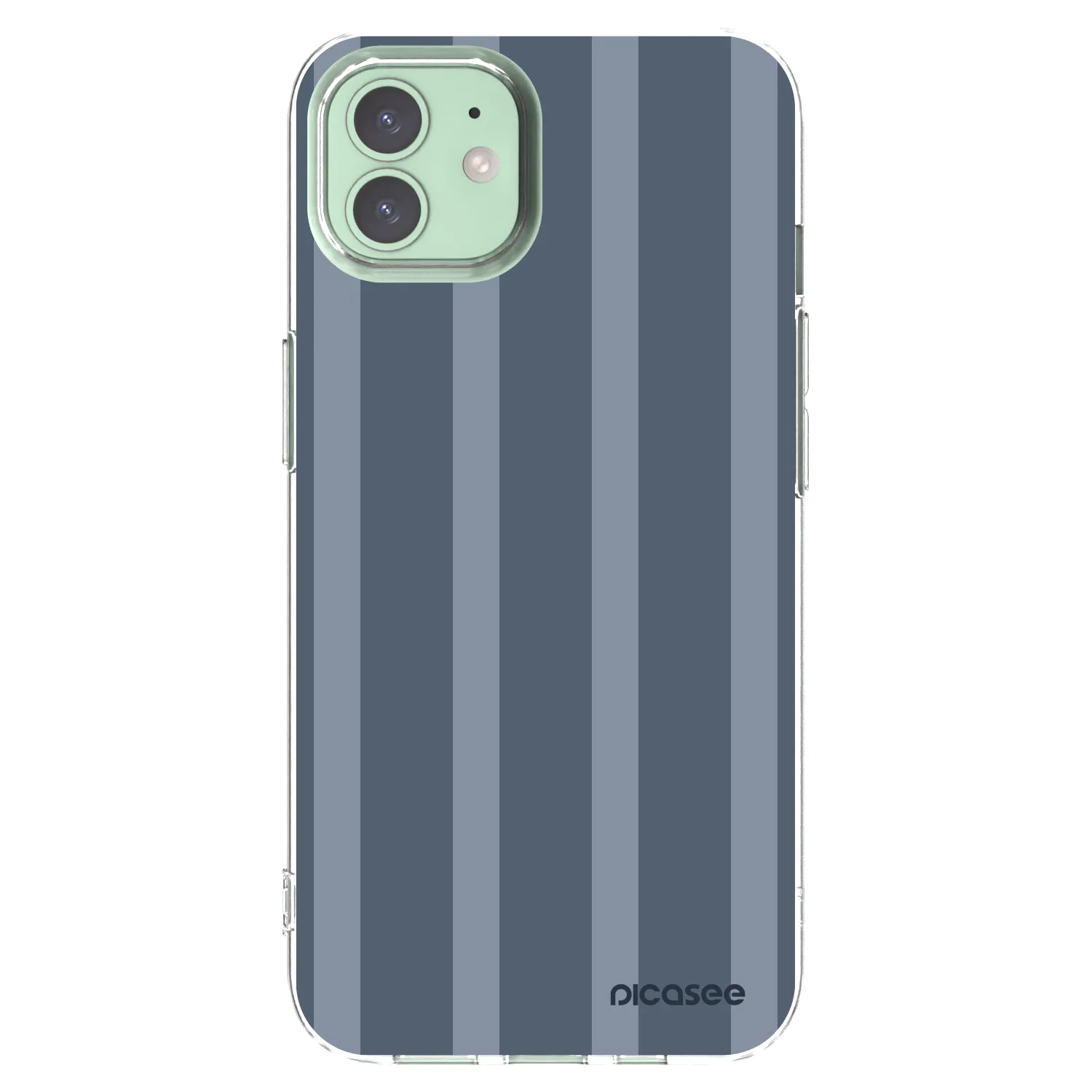 Picasee silikonowe przeźroczyste etui na Apple iPhone 12 - Midnight lounge