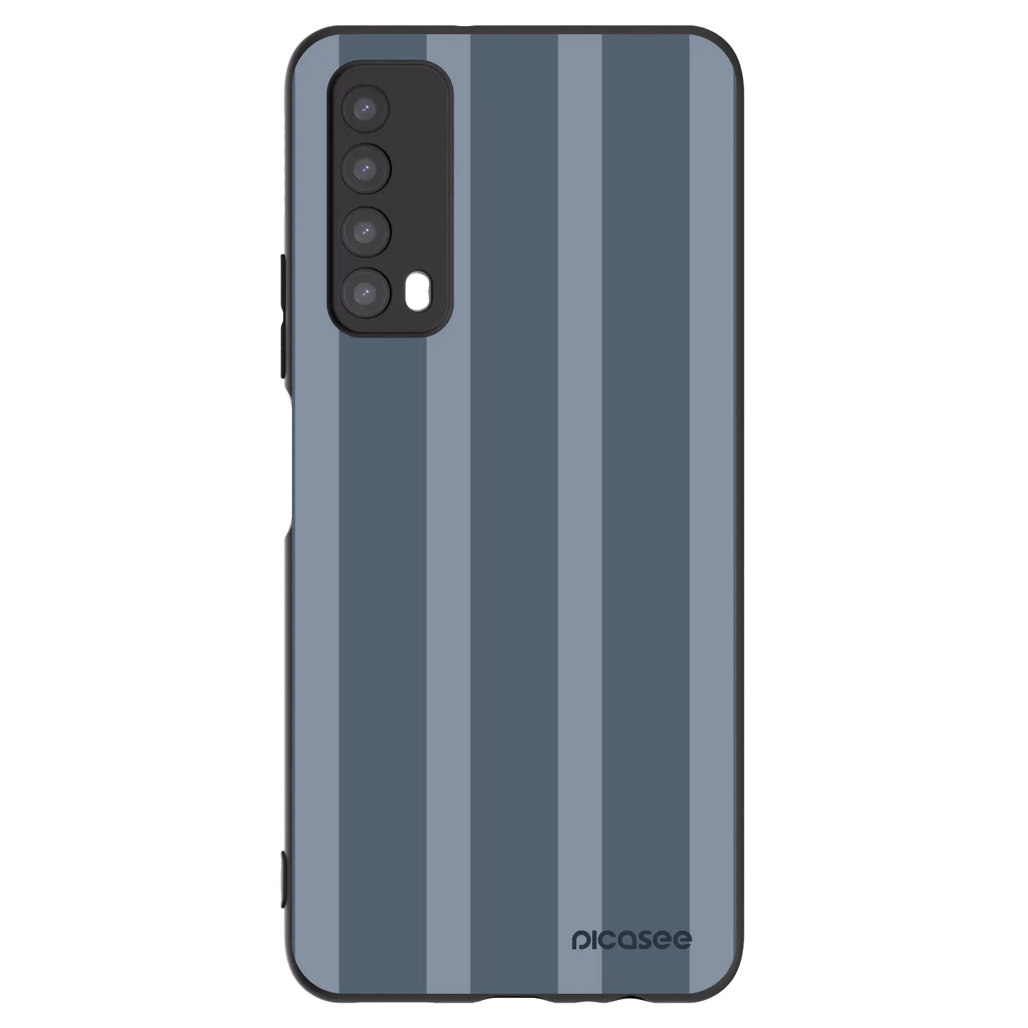 Picasee silikonowe czarne etui na Huawei P Smart 2021 - Midnight lounge