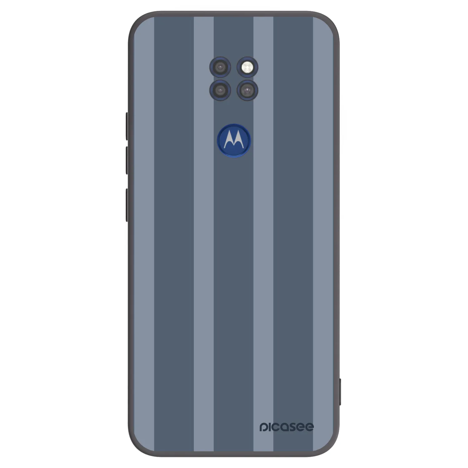 Picasee silikonowe czarne etui na Motorola Moto G9 Play - Midnight lounge