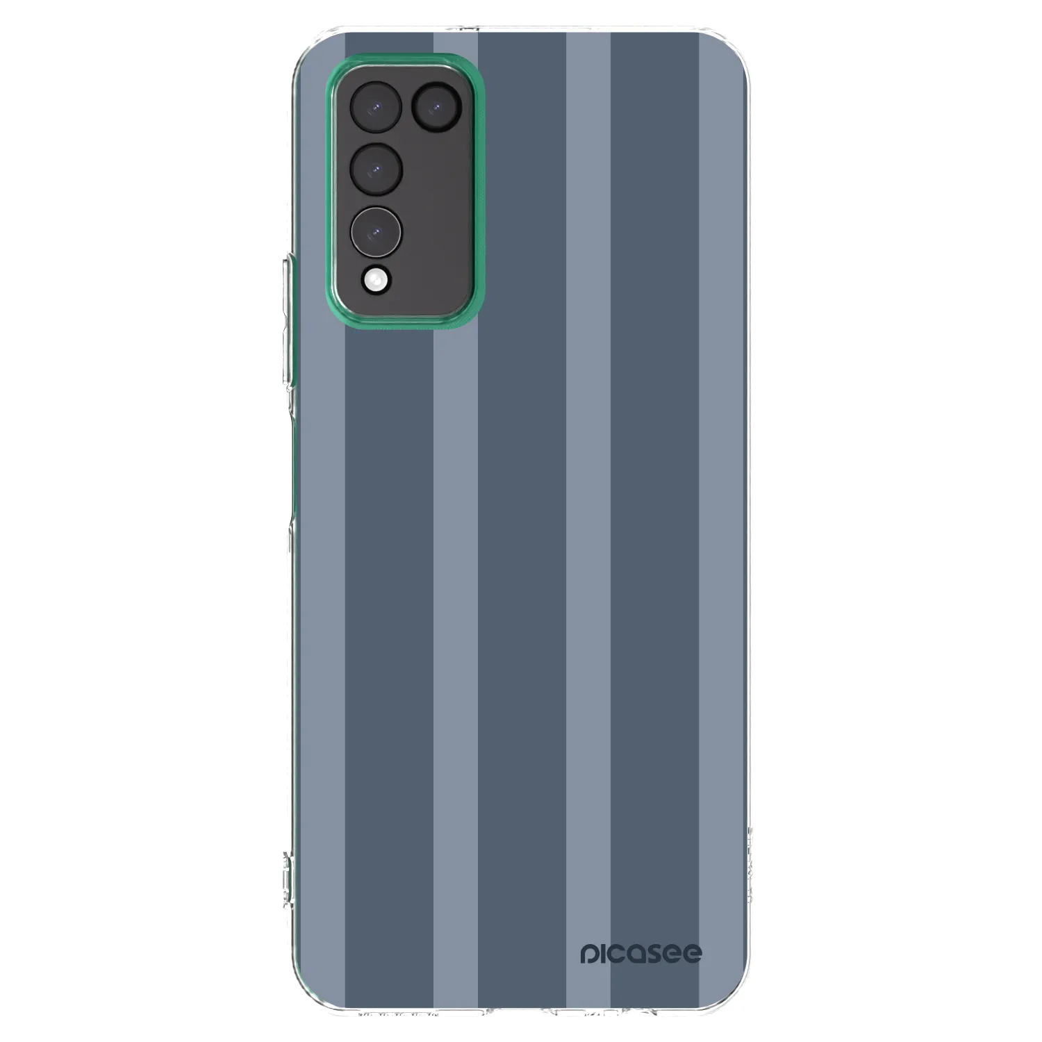 Picasee silikonowe przeźroczyste etui na Honor 10X Lite - Midnight lounge