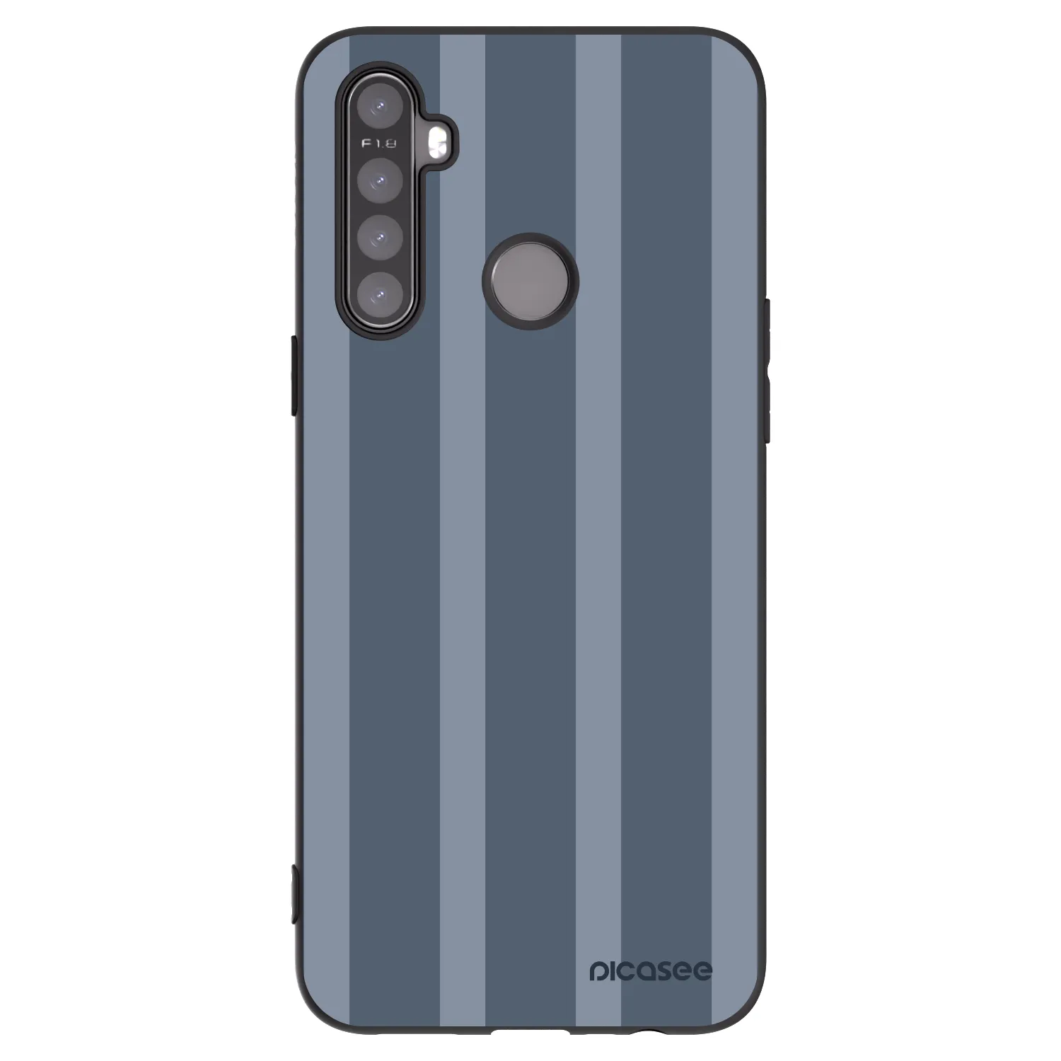 Picasee silikonowe czarne etui na Realme 6i - Midnight lounge