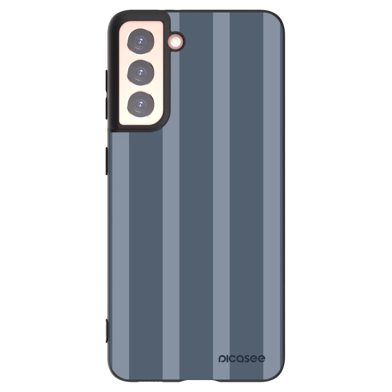 Picasee silikonowe czarne etui na Samsung Galaxy S21 5G G991B - Midnight lounge
