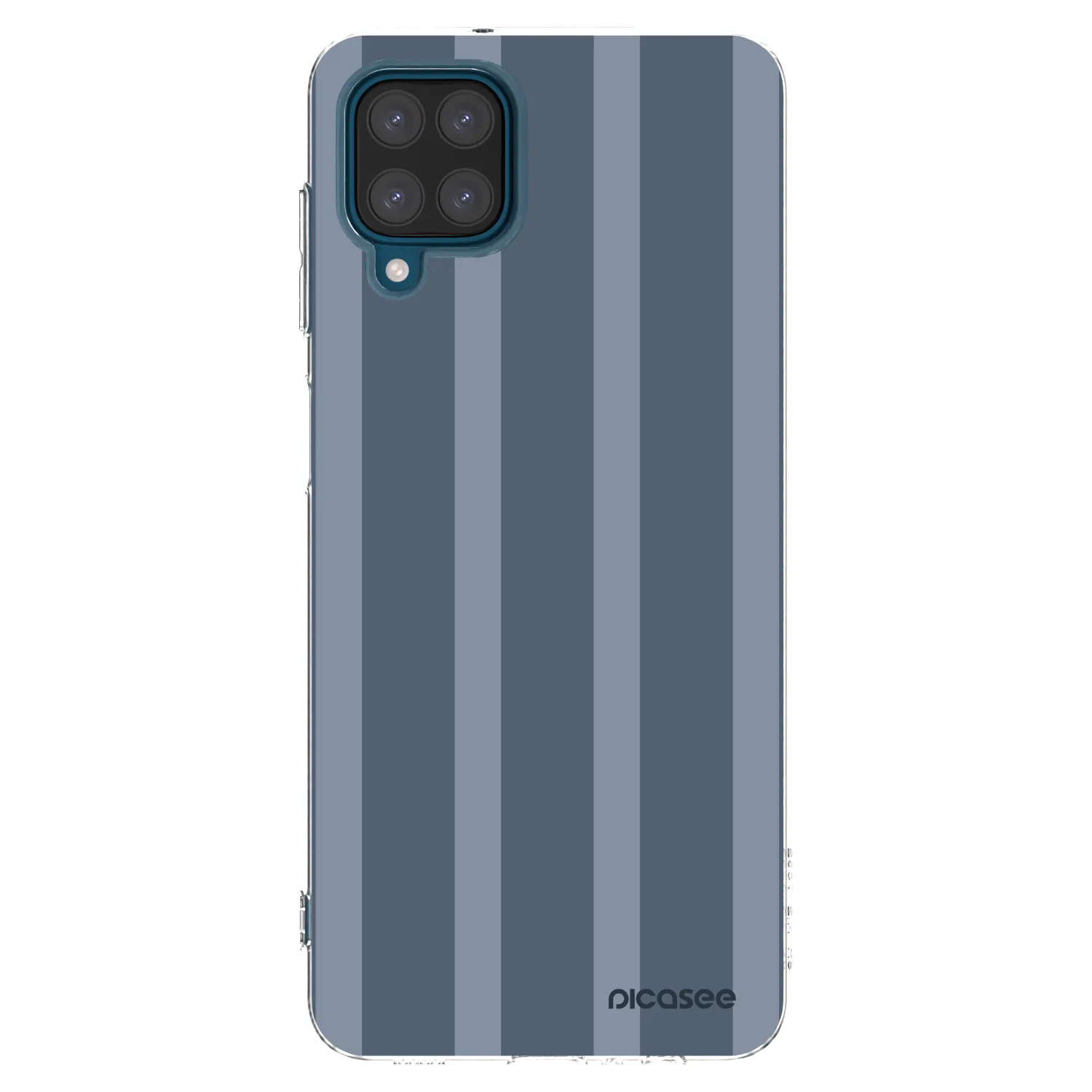 Picasee silikonowe przeźroczyste etui na Samsung Galaxy A12 A125F - Midnight lounge