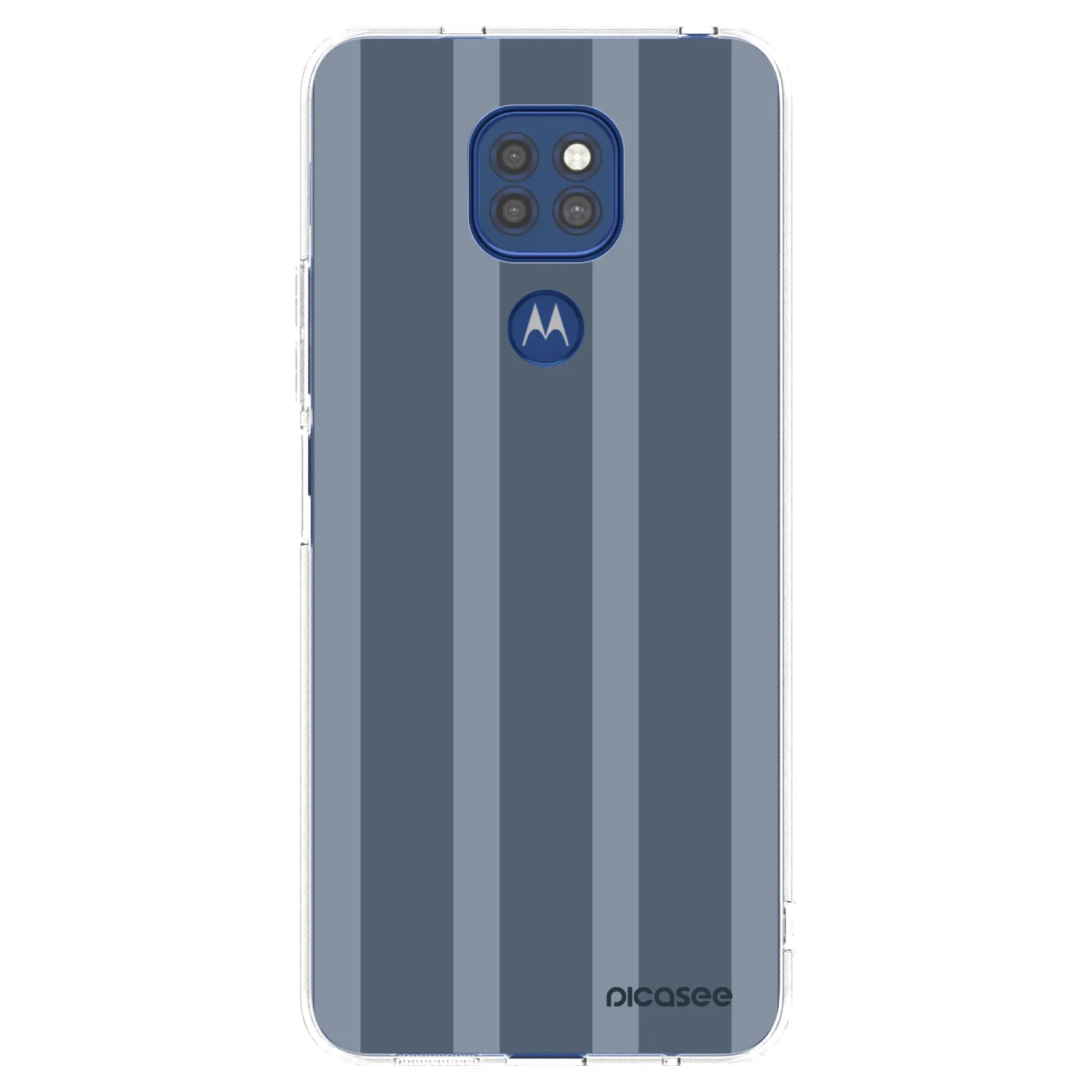 Picasee silikonowe przeźroczyste etui na Motorola Moto G9 Play - Midnight lounge