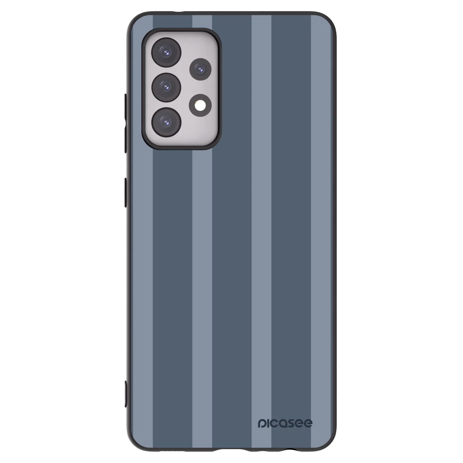 Picasee silikonowe czarne etui na Samsung Galaxy A52 5G A525F - Midnight lounge