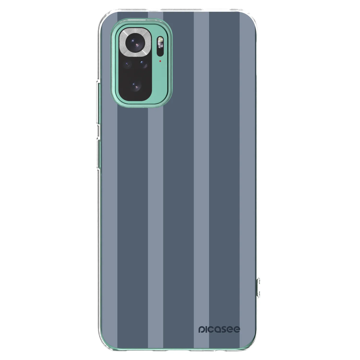 Picasee silikonowe przeźroczyste etui na Xiaomi Redmi Note 10 Pro - Midnight lounge