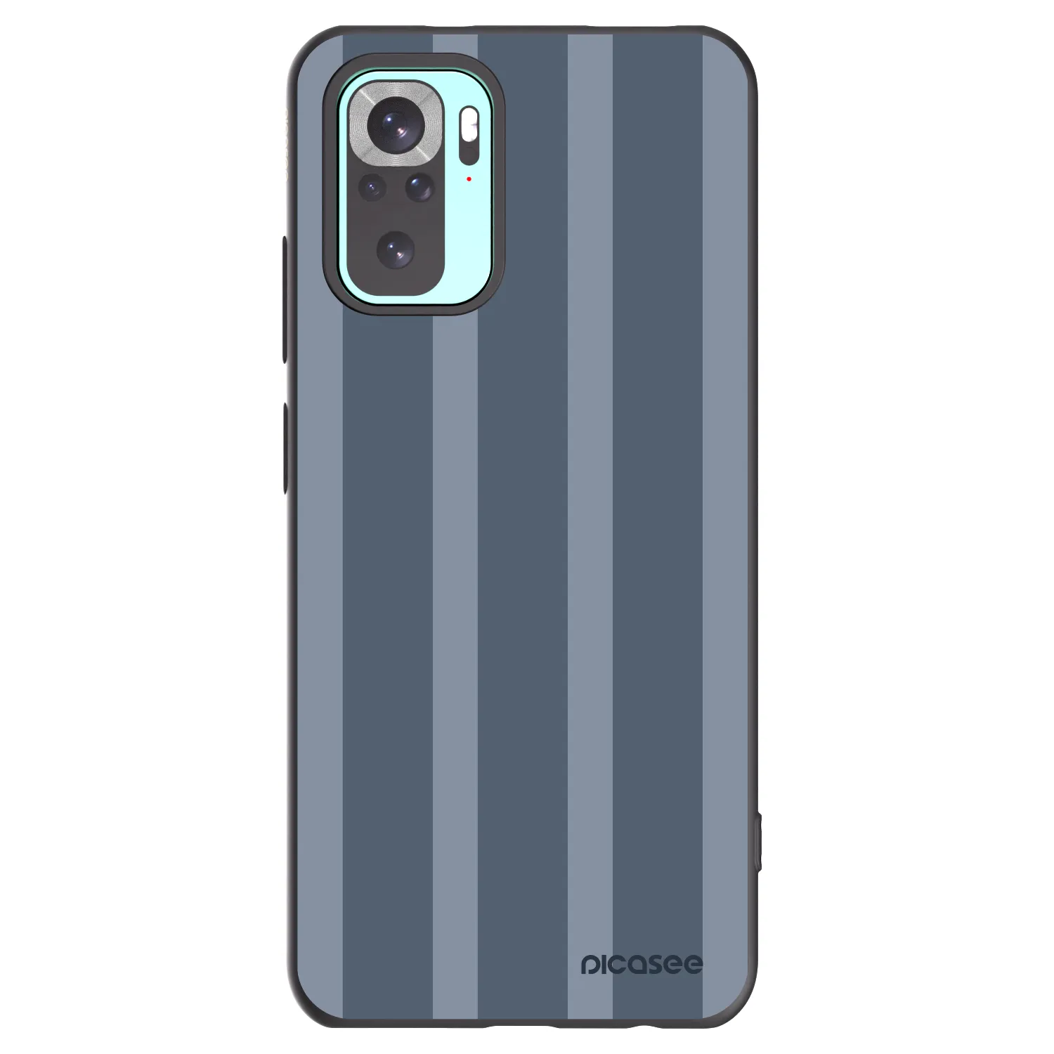 Picasee silikonowe czarne etui na Xiaomi Redmi Note 10 Pro - Midnight lounge