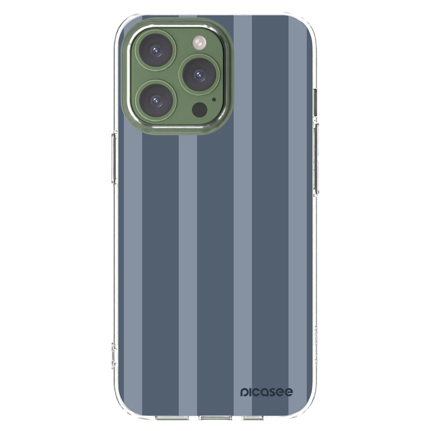 Picasee silikonowe przeźroczyste etui na Apple iPhone 13 Pro - Midnight lounge