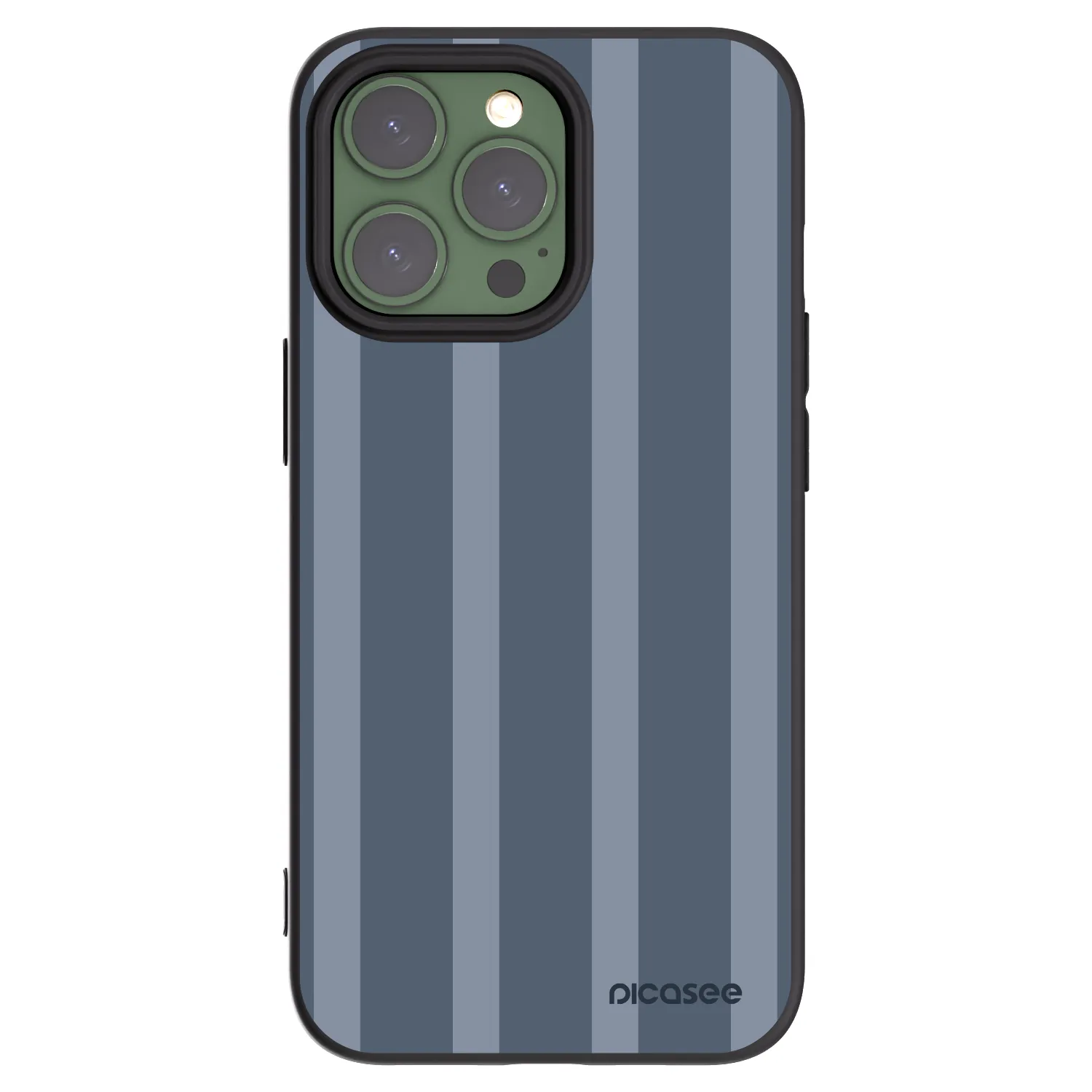 Picasee silikonowe czarne etui na Apple iPhone 13 Pro - Midnight lounge