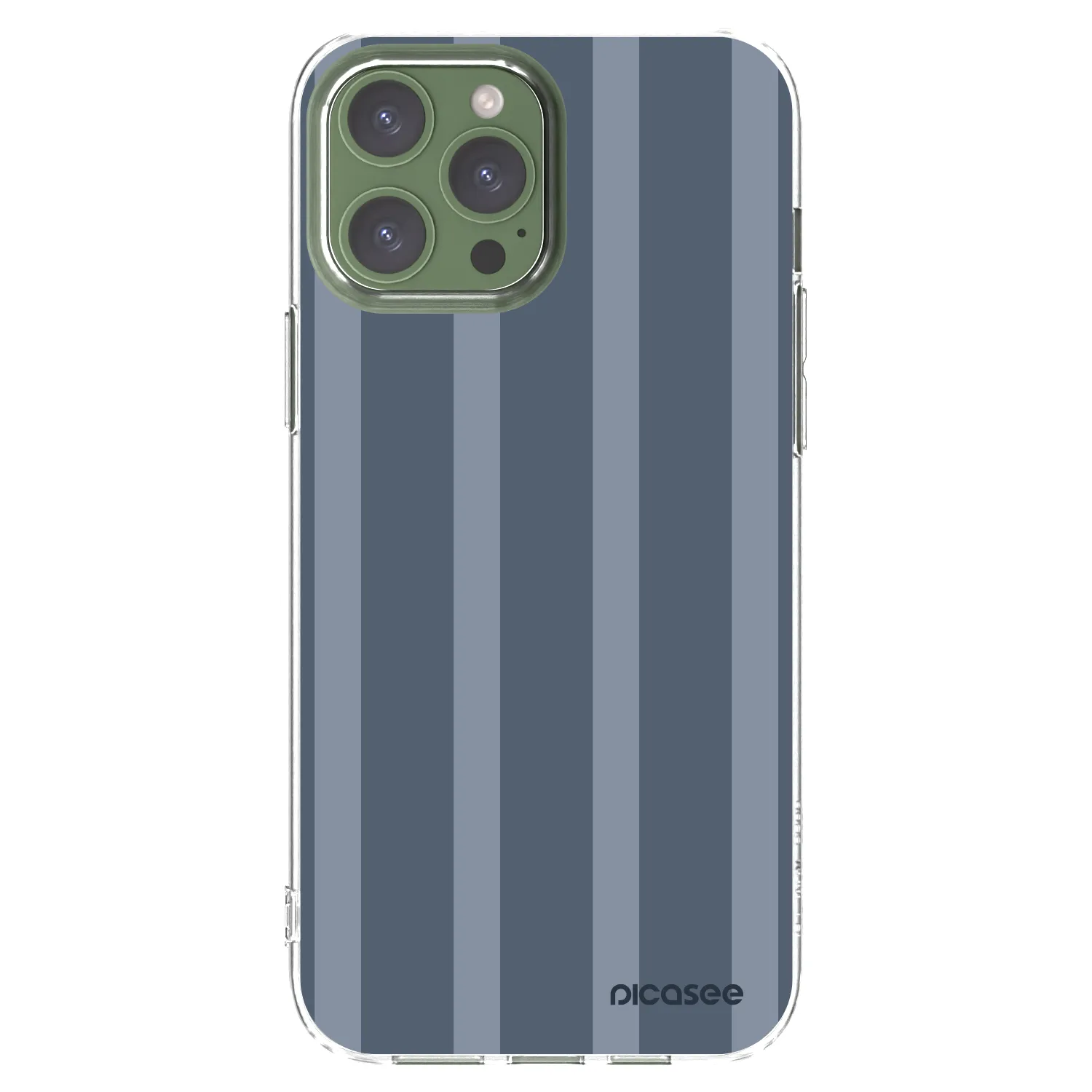 Picasee silikonowe przeźroczyste etui na Apple iPhone 13 Pro Max - Midnight lounge