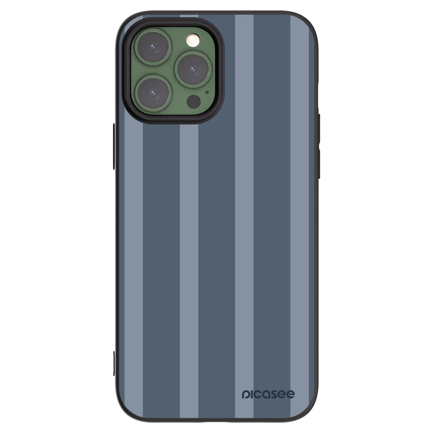 Picasee silikonowe czarne etui na Apple iPhone 13 Pro Max - Midnight lounge