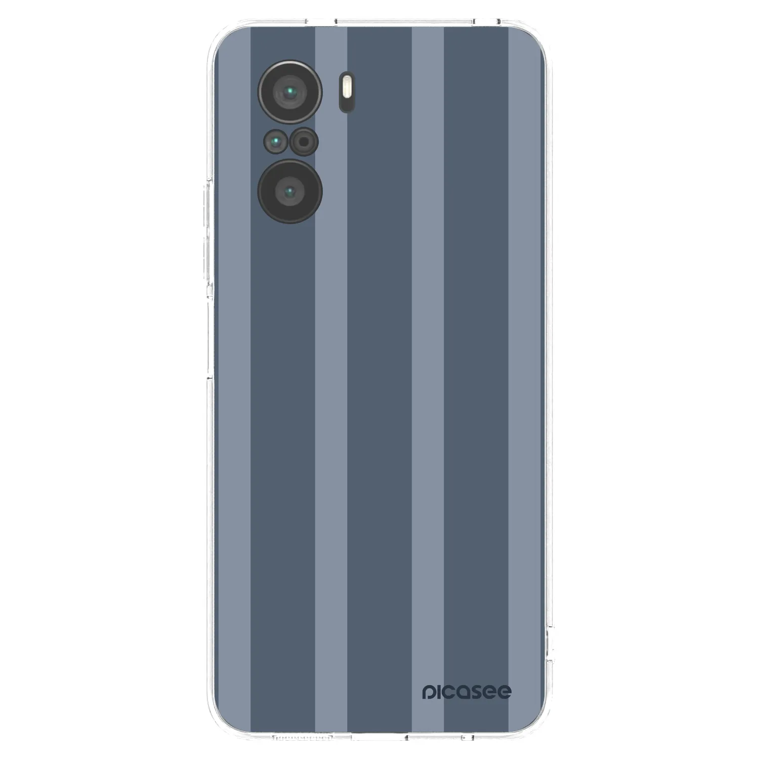 Picasee silikonowe przeźroczyste etui na Xiaomi Poco F3 - Midnight lounge