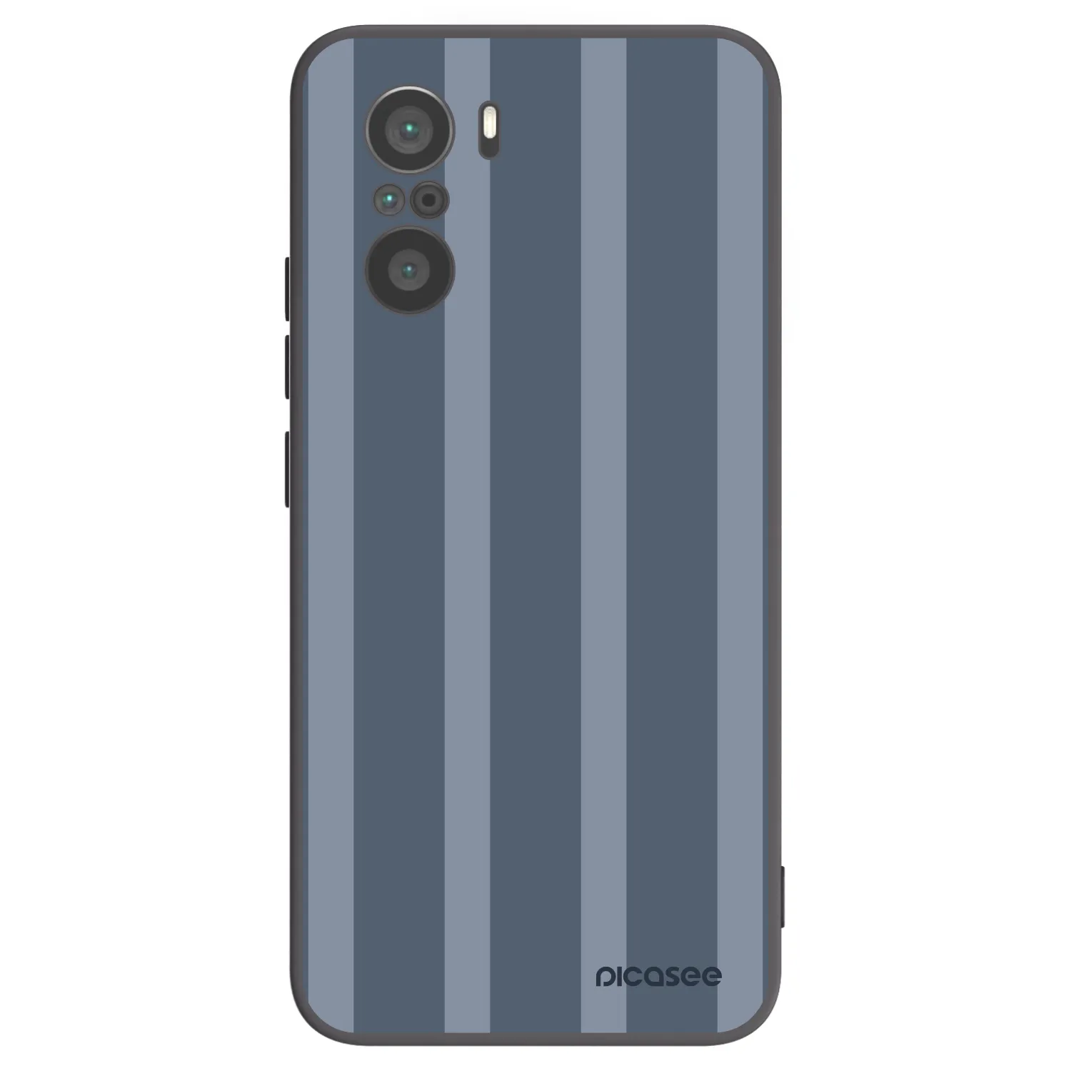 Picasee silikonowe czarne etui na Xiaomi Poco F3 - Midnight lounge