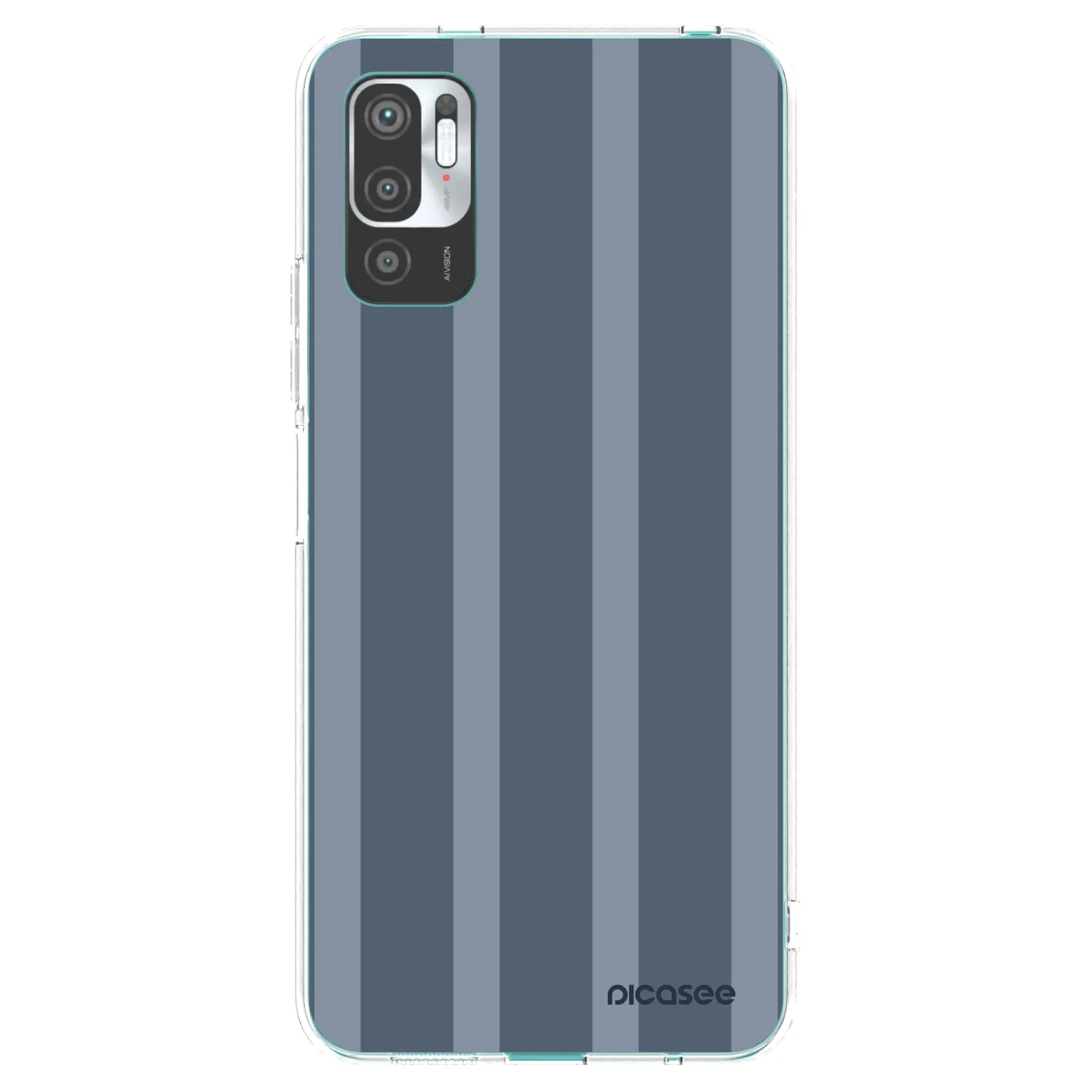 Picasee silikonowe przeźroczyste etui na Xiaomi Redmi Note 10 5G - Midnight lounge