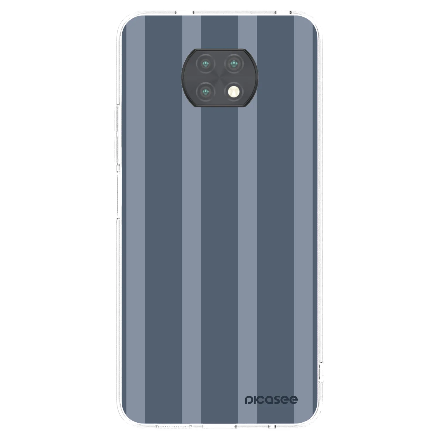 Picasee silikonowe przeźroczyste etui na Xiaomi Redmi Note 9T - Midnight lounge