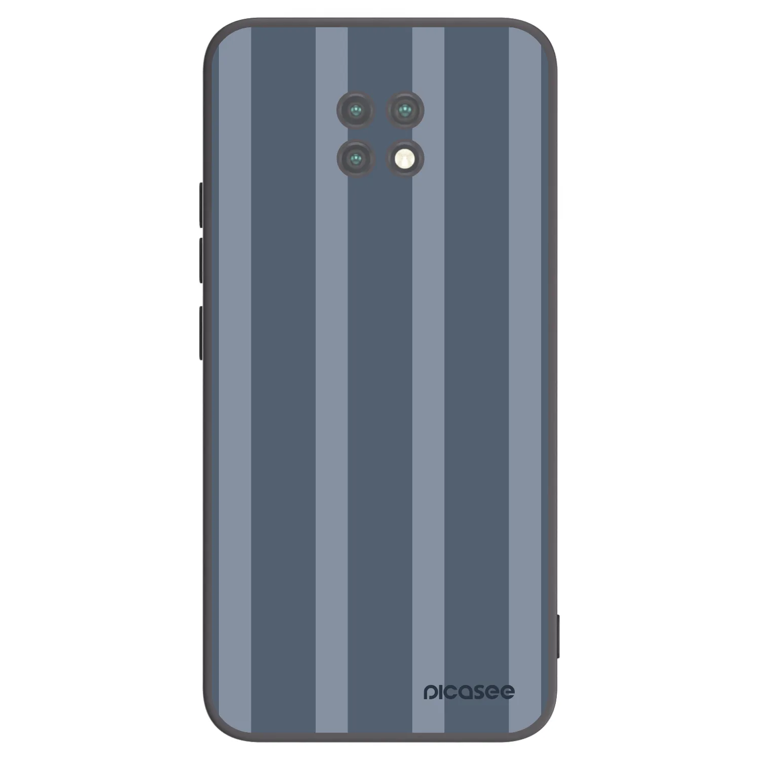 Picasee silikonowe czarne etui na Xiaomi Redmi Note 9T - Midnight lounge