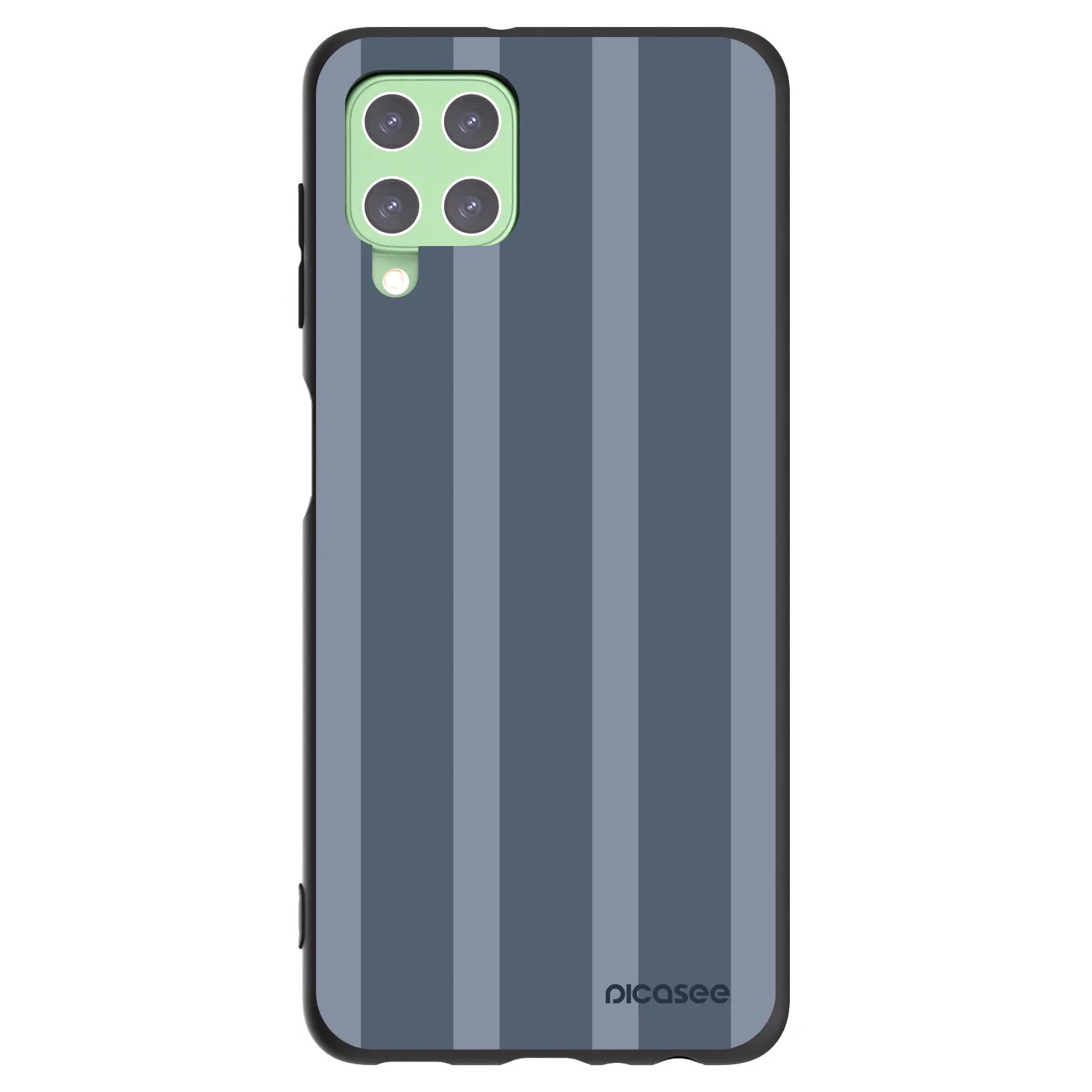 Picasee silikonowe czarne etui na Samsung Galaxy A22 A225F 4G - Midnight lounge