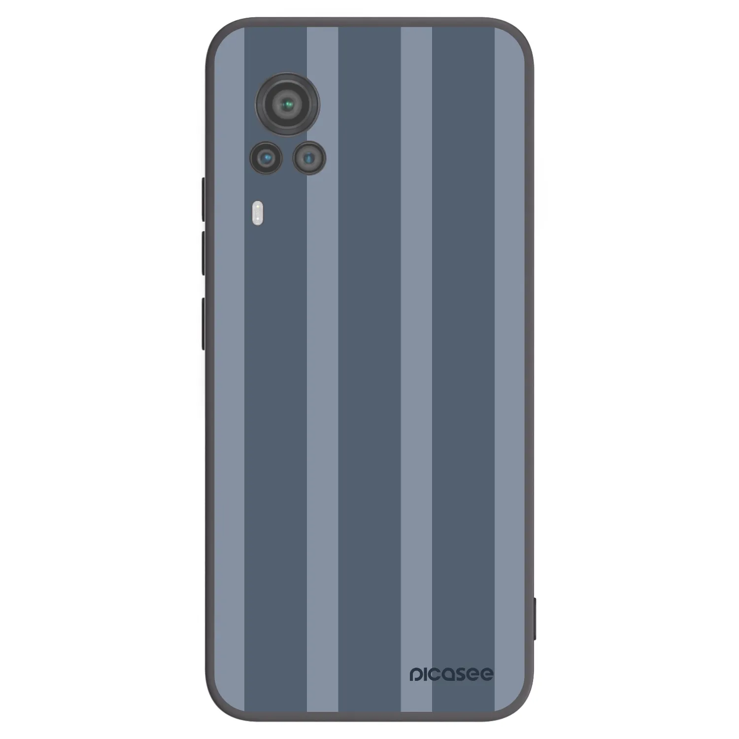 Picasee silikonowe czarne etui na Vivo X60 Pro 5G - Midnight lounge
