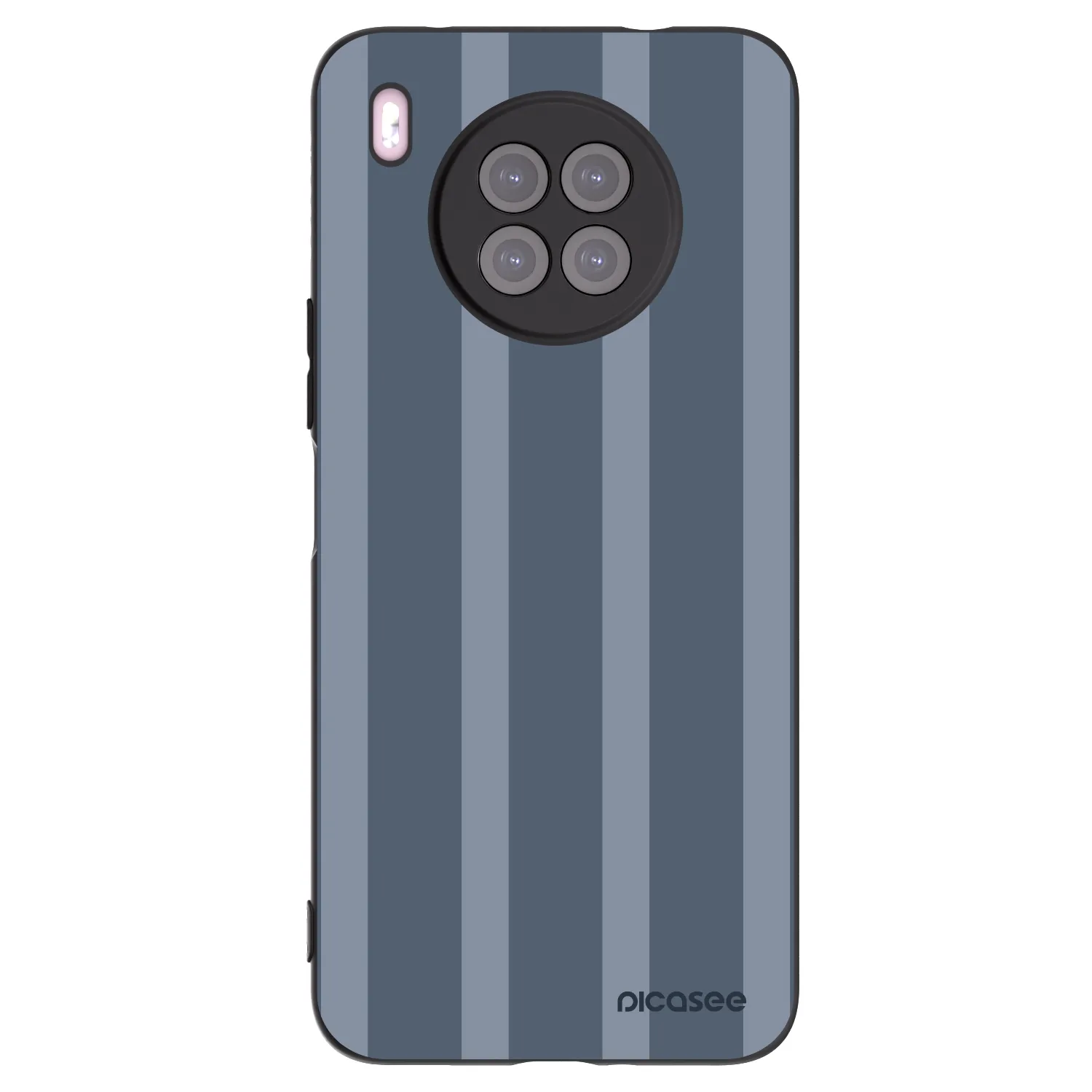 Picasee silikonowe czarne etui na Huawei Nova 8i - Midnight lounge