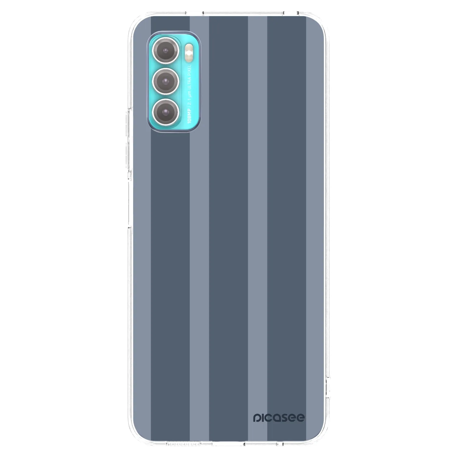 Picasee silikonowe przeźroczyste etui na Motorola Moto G60 - Midnight lounge