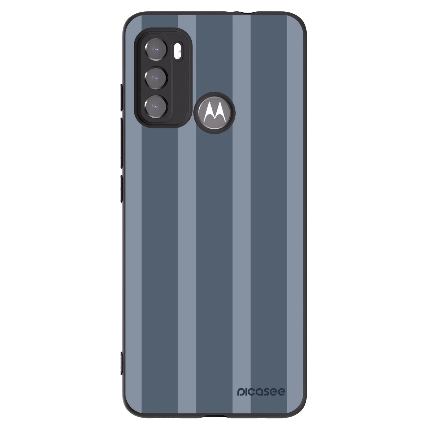 Picasee silikonowe czarne etui na Motorola Moto G60 - Midnight lounge