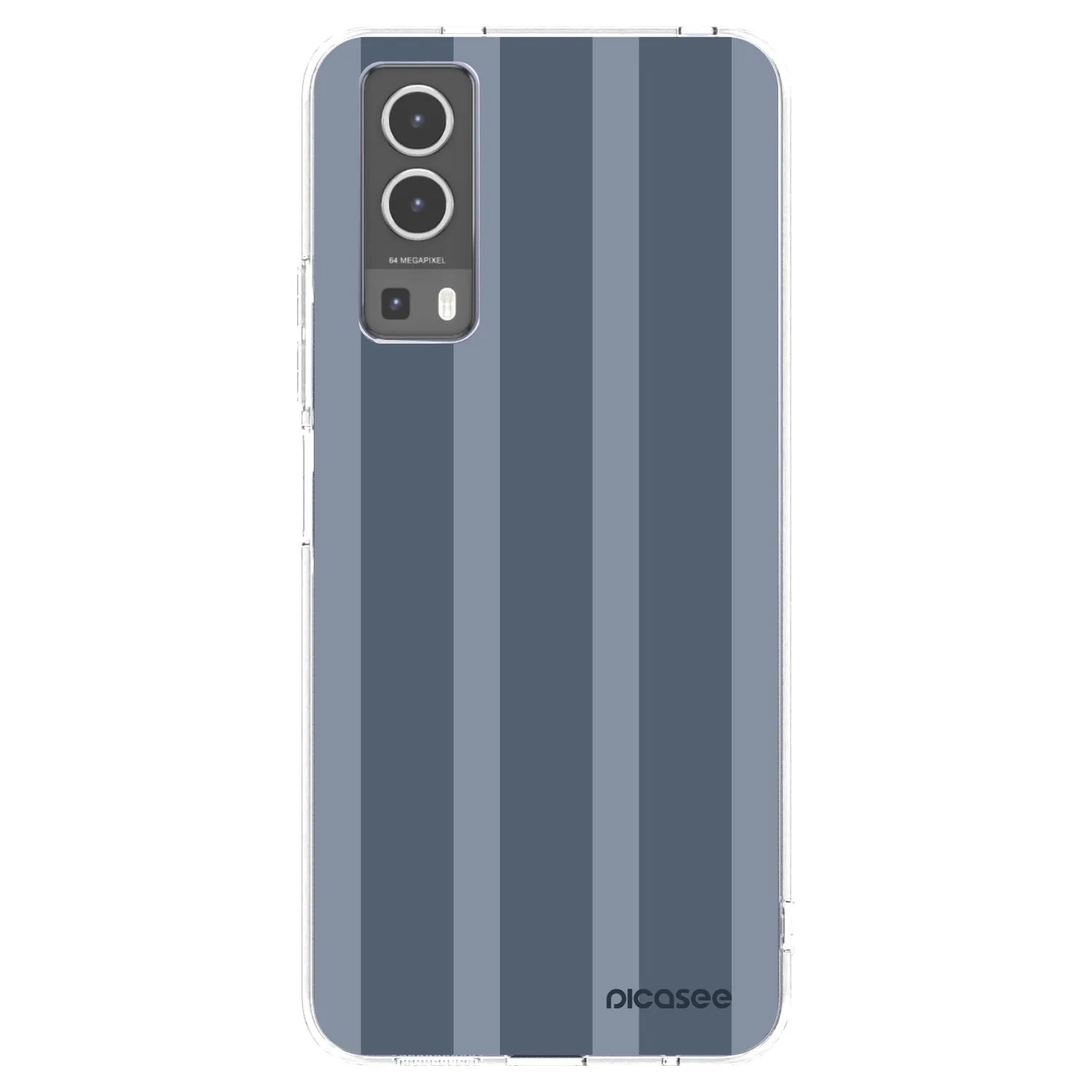 Picasee silikonowe przeźroczyste etui na Vivo Y72 5G - Midnight lounge
