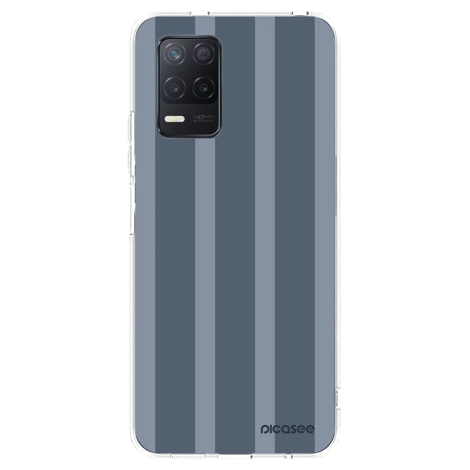 Picasee silikonowe przeźroczyste etui na Realme 8 5G - Midnight lounge