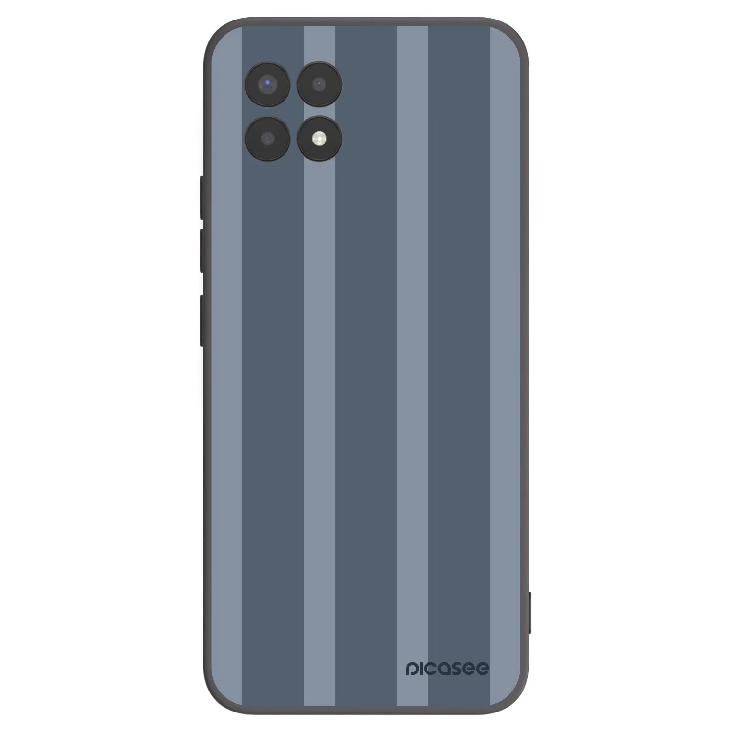 Picasee silikonowe czarne etui na Realme 8i - Midnight lounge