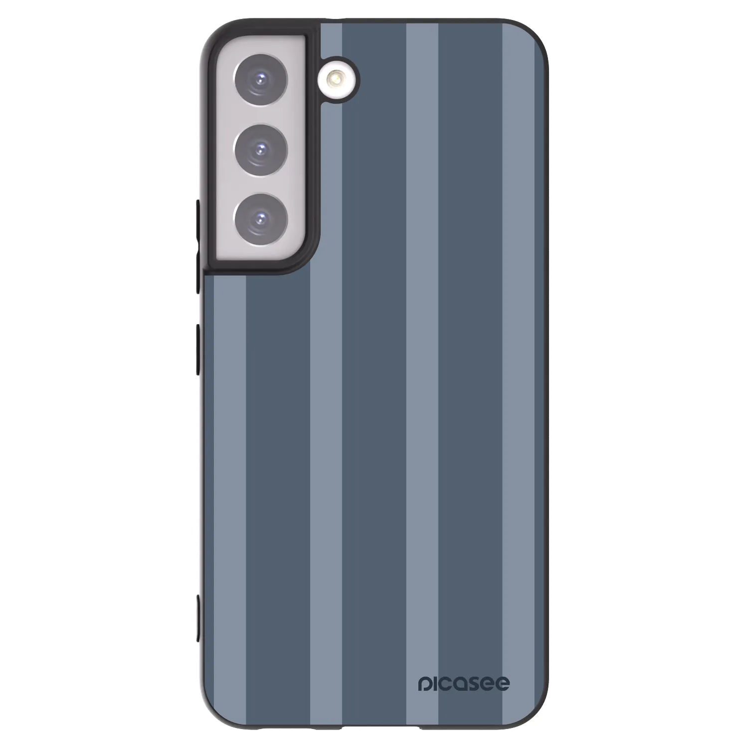 Picasee silikonowe czarne etui na Samsung Galaxy S22 5G - Midnight lounge